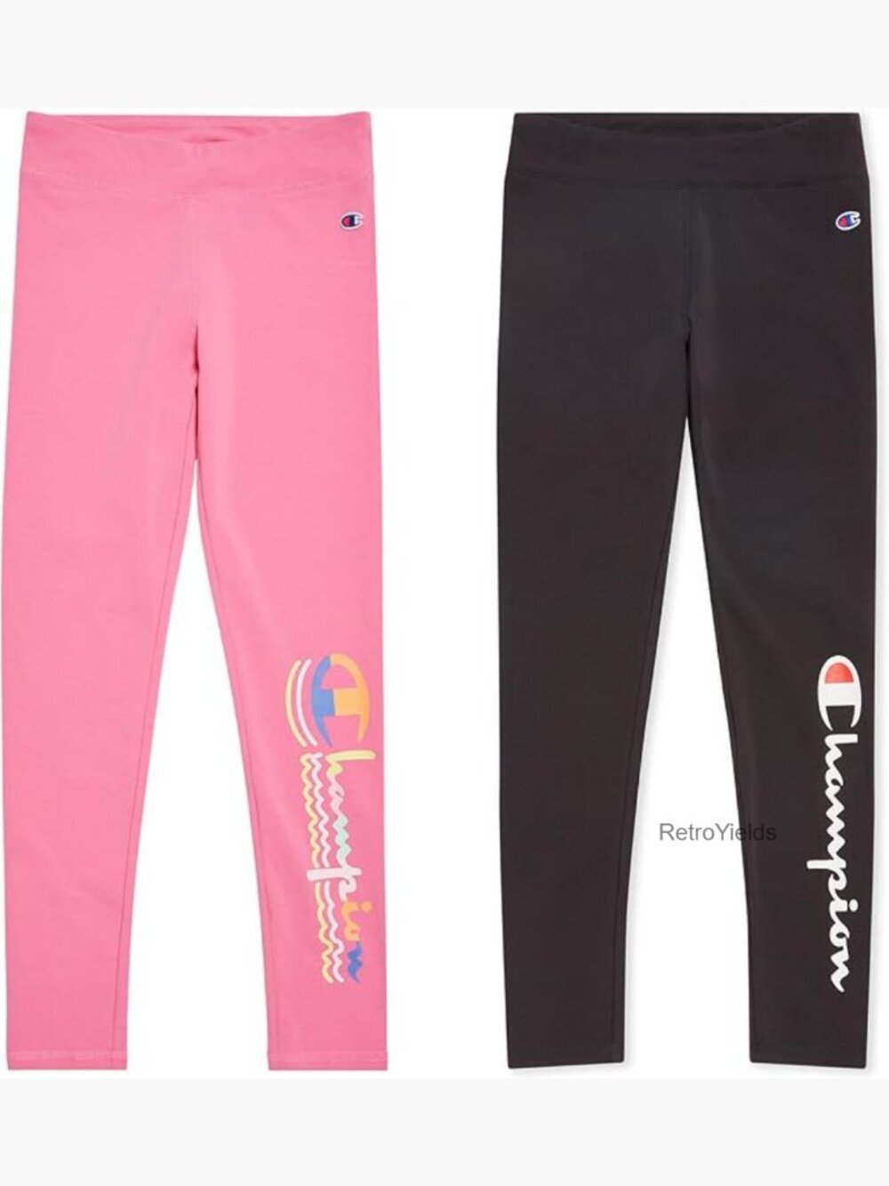 Girls High Waist Athletic Leggings Stretch Pull On Activewear